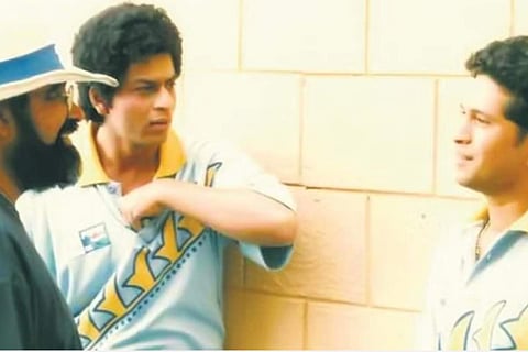 With Shah Rukh Khan and Sachin Tendulkar