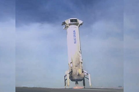 Jeff Bezos' Blue Origin finally launches, recovers New Shepard booster