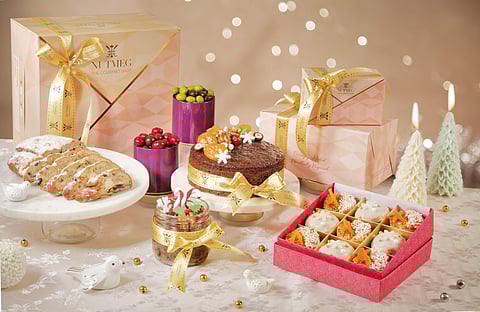 A hamper from ITC Grand Chola