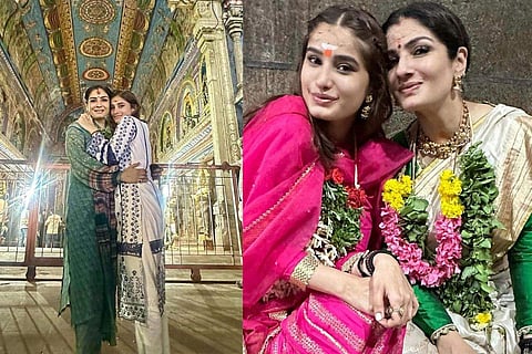 In frame: Raveena Tandon with daughter Rasha
