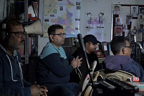 Indrasis Acharya shoots Gajoner Dhulobali