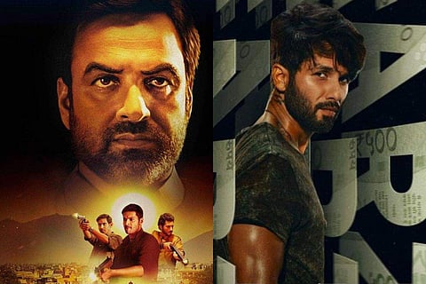 In frame: Mirzapur (L); Farzi (R)