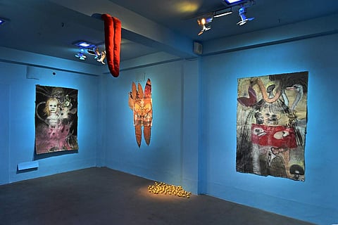 A picture from his curated project 'When did bitch become a bad word Ep 2'