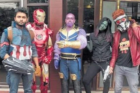 The cosplayers all agree in unison that the lack of events and shows in Kerala is a big letdown