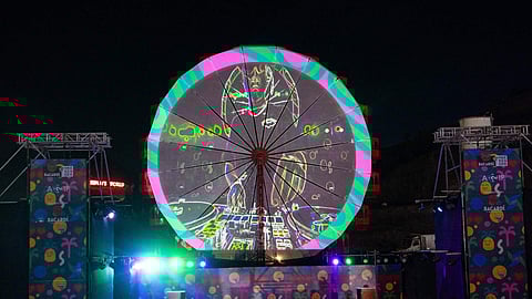 NH7 Weekender's iconic Ferris wheel