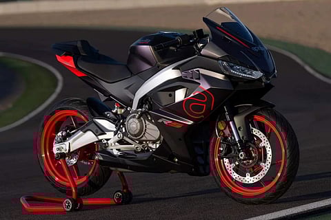 Aprilia launched the RS 457 at the India Bike Week