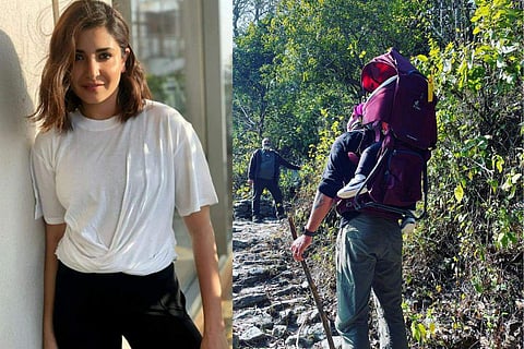 Virat and Anushka flew to Rishikesh ahead of India's test series against Australia