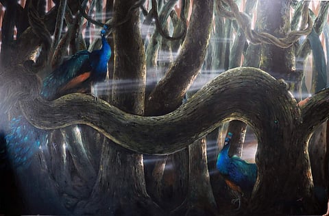 A artwork from the exhibition