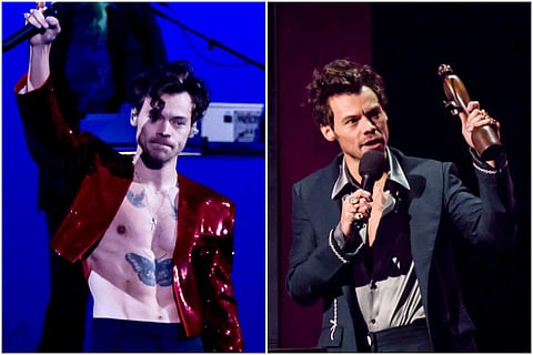 Harry Styles at Brit Awards 2023