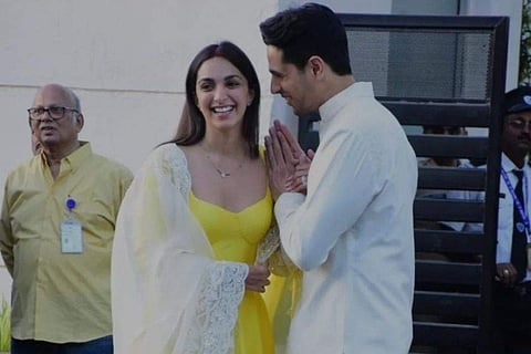 Kiara Advani and Sidharth Malhotra at Kalina Airport