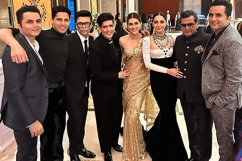 Sidharth Malhotra and Kiara Advani host star-studded reception