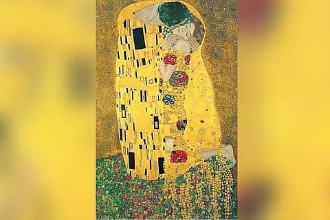 The Kiss by Gustav Klimt