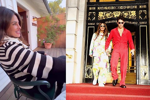 Priyanka also shared the trailer for her upcoming film, Love Again, on Instagram on Tuesday