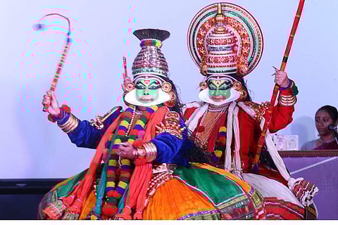 Kathakali performance from previous year