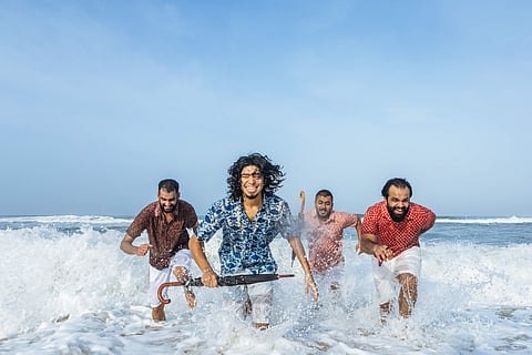 From L to R: Sailesh Pai, Achyuth Jaigopal, Palee Francis, Ashwin Gopakumar