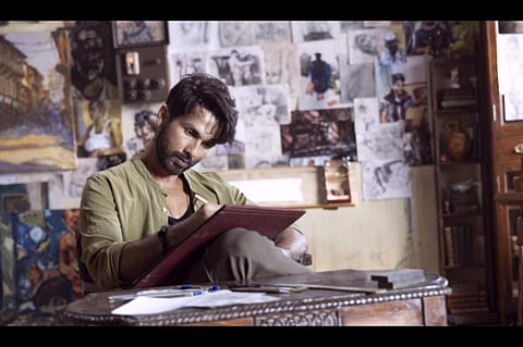Shahid Kapoor in a scene from Farzi