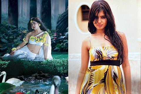 Samantha made her film debut with the 2010 Telugu-language romantic drama, Ye Maaya Chesave