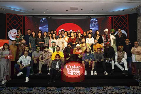 A glimpse of the Coke Studio Bharat Season 1 launch