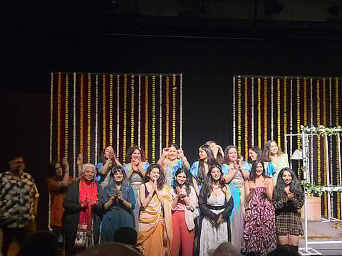 A picture from the performance