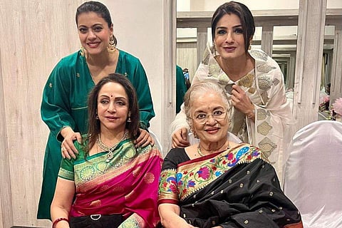 Raveena Tandon took to her Instagarm to post photos from the gathering