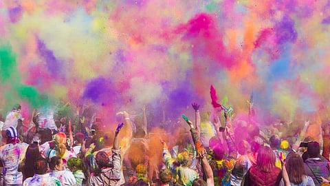 Holi party