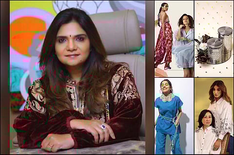 Left: Sabina Rungta, Right: Style Junkiie, Ssevo by Sumita, Loveshafali, Mayori