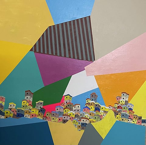 Artwork at the exhibit