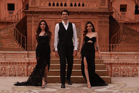 A still from the video