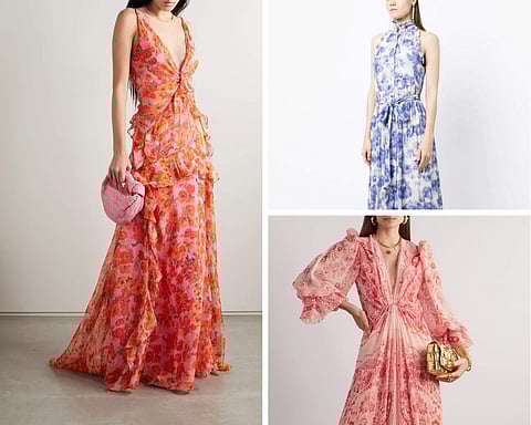 Dresses inspired by cherry blossom