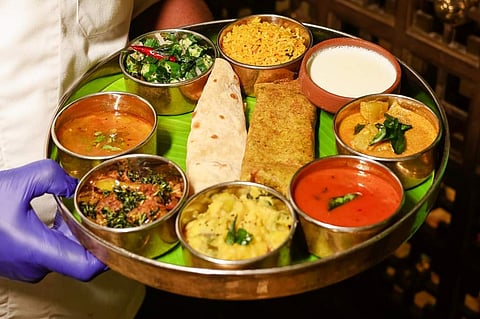 Vegetarian Ugadi Thali