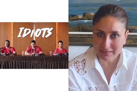 Kareena Kapoor reacts to viral '3 Idiots' trio image
