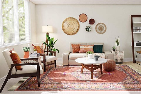 One approach to make your house appear more opulent is to keep everything basic