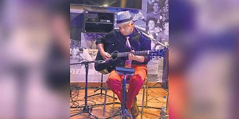 The accidental guitar man