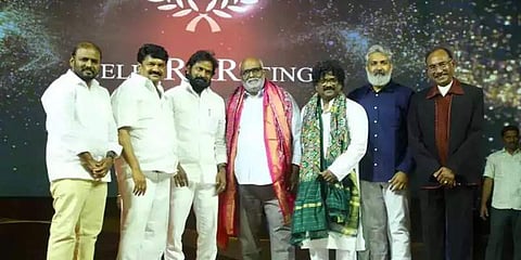 MM Keeravaani, Chandrabose felicitated by Tollywood on Oscar win