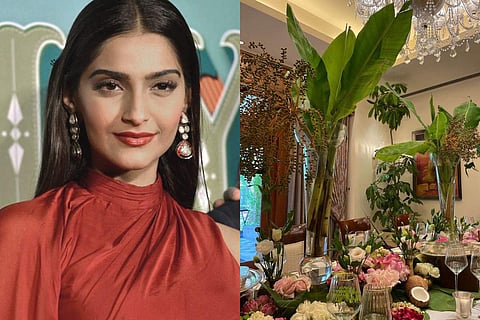 Photos from Sonam's Delhi home