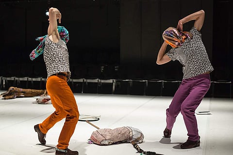 A still from Creature