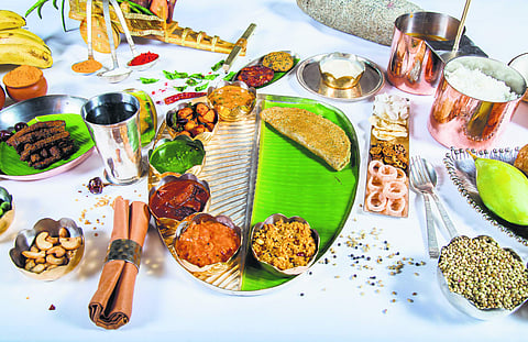 Tamil New Year spread at Taj Coromandel
