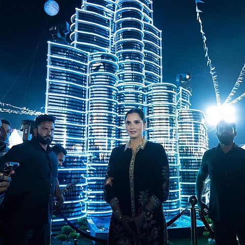 Sania at Daawat-E-Ramzaan