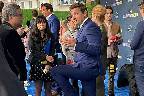 On April 11, Jeremy made his first public appearance at the premiere of his Disney+ reality series