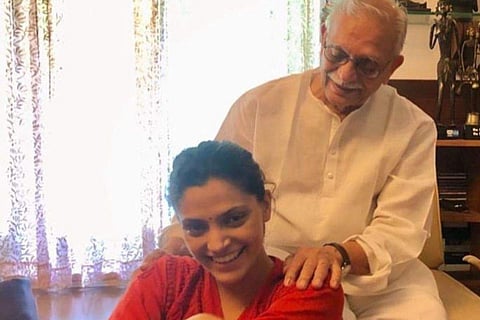 Gulzar with Saiyami
