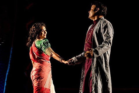 A still from the play