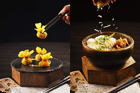 Dishes from the festival