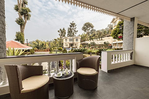 Stunning views of Himalayas