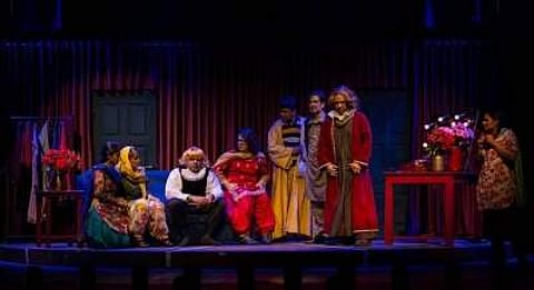 A scene from the play