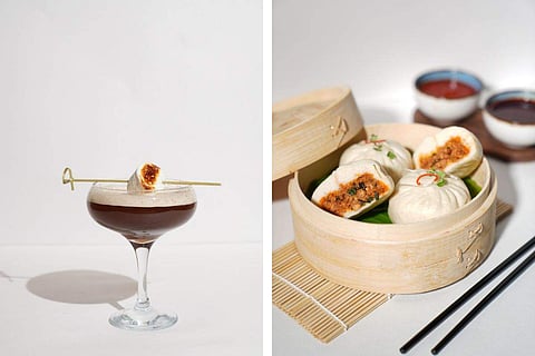 (L-R) Toasted Marshmallow, Chilli Basil Chicken Buns