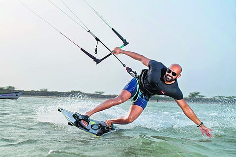 Arjun Motha in his element