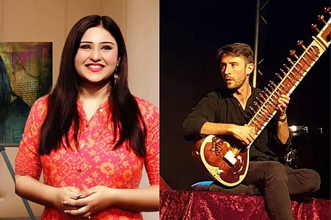 Soumita (L) and Greg