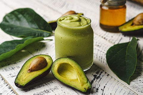 An avocado plant can take up to three to four years to bear fruit