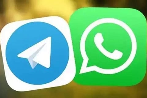 WhatsApp Telegram