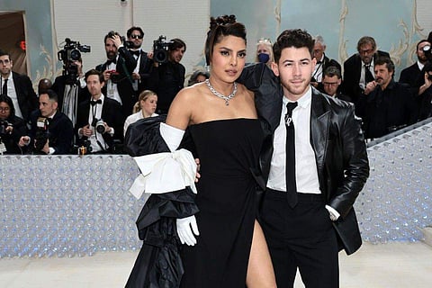 Priyanka Chopra and Nick Jonas at Mrt gala 2023